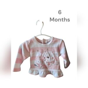 Zip Zap 6 Months winter warm fleece long sleeve baby shirt